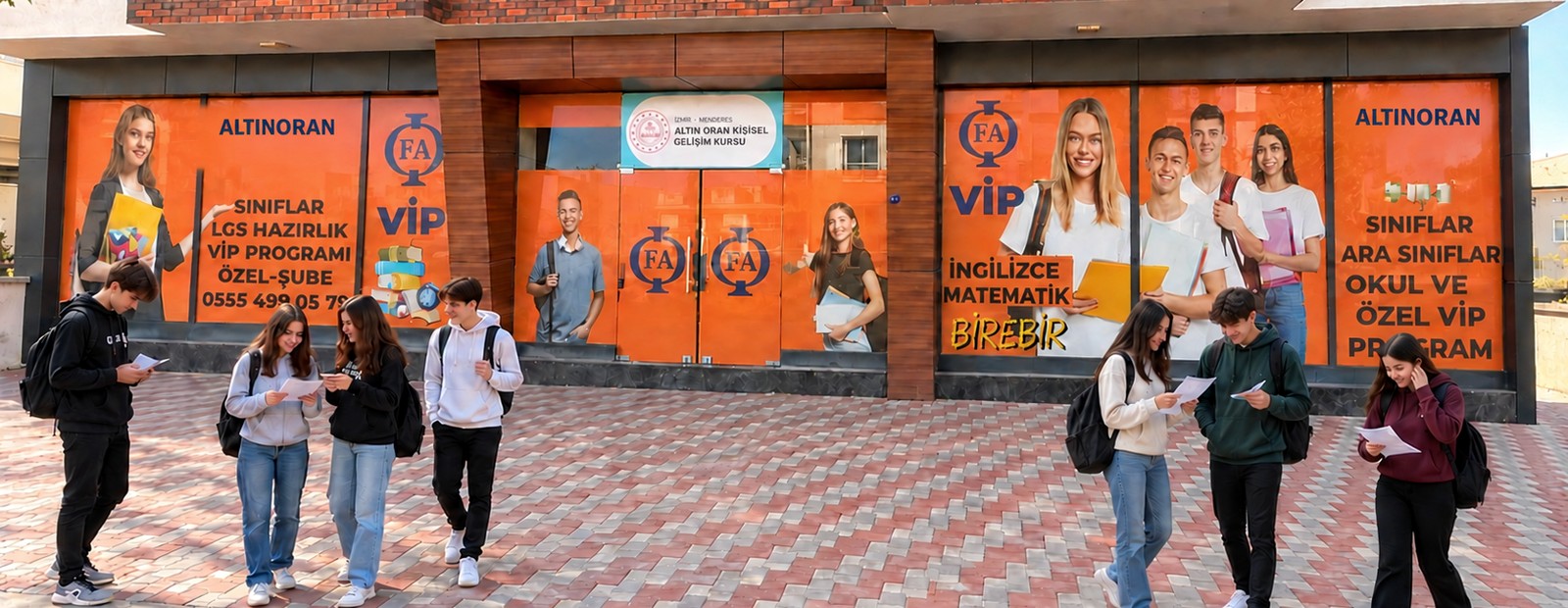 Altınoran öğrencileri